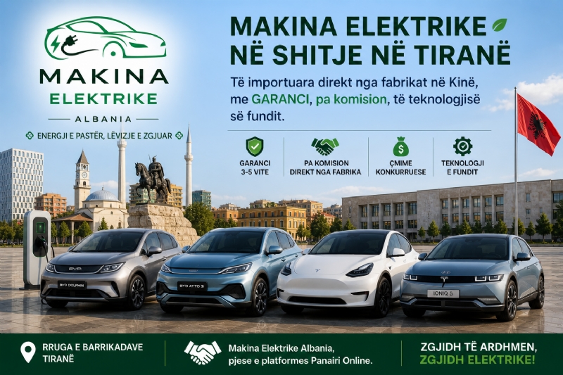 Si të ulësh kostot mujore duke kaluar te një model nga Makina Elektrike Albania? Makina elektrike stok në Tiranë nga Makina Elektrike Albania. Vizito dhe provo modelin tani 
